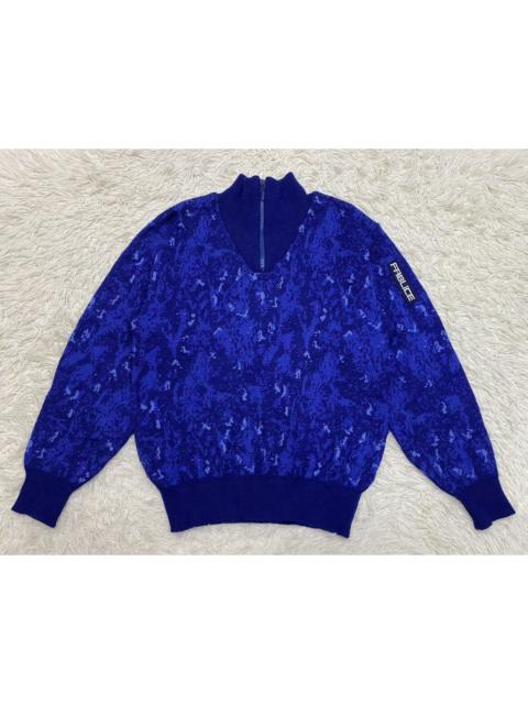 Other Designers Fablice Digital Camo Design Sweater Pullover Made in Japan