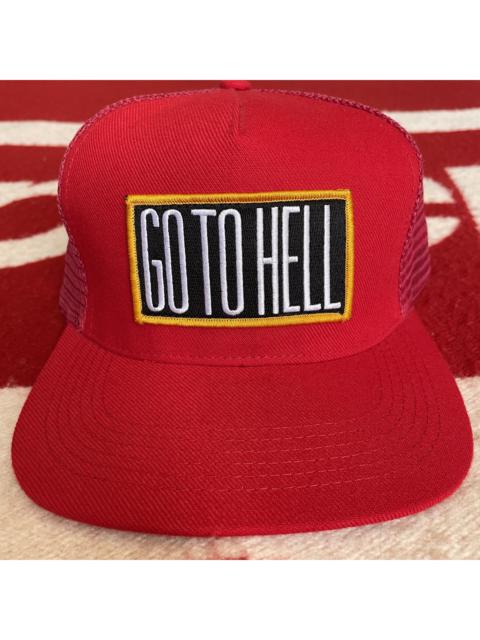 Supreme Go to Hell 5 panel trucker snapback hat cap
