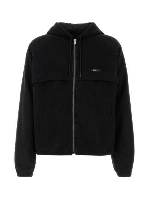 Prada Prada Men Black Pile Jacket
