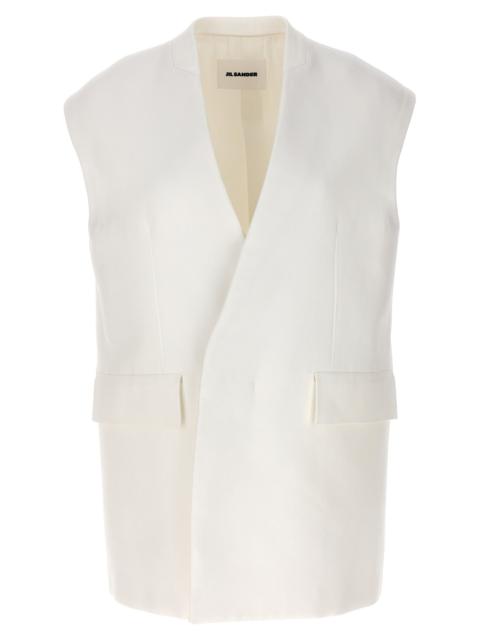 Jil Sander Jil Sander Women Oversize Tailored Vest