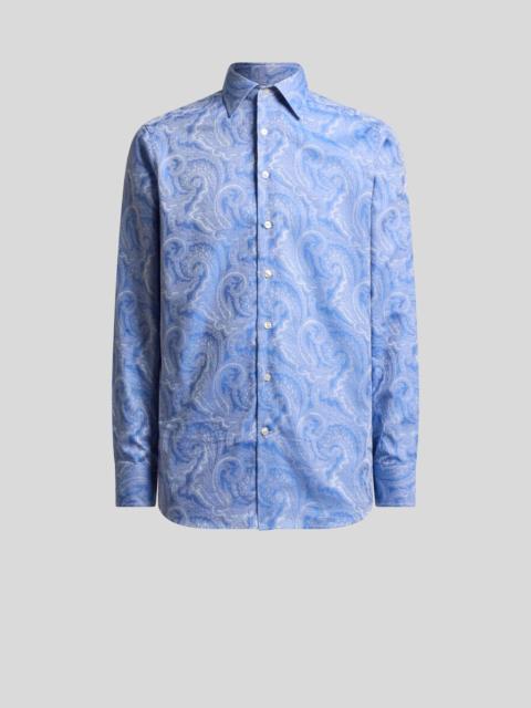 Etro FLORAL COTTON JACQUARD SHIRT