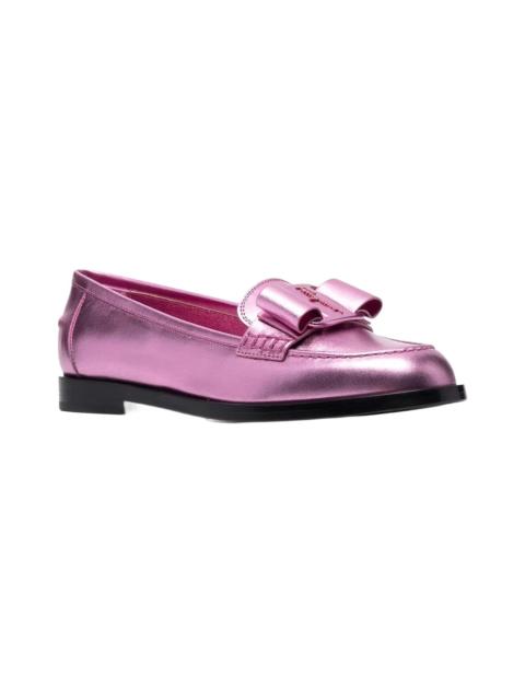 FERRAGAMO Ferragamo Vivaldo Leather Loafer