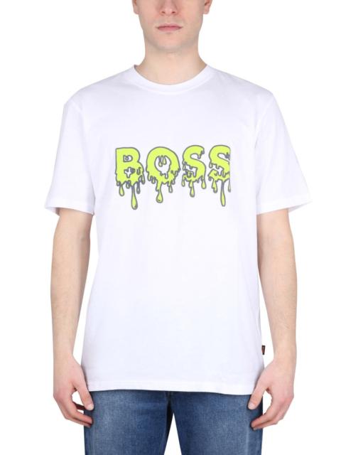 BOSS Boss Men Logo Print T-Shirt
