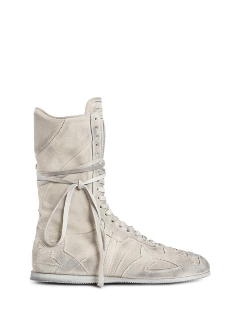 Ann Demeulemeester Palne-Soft-High-Top-Boxing-Sneakers