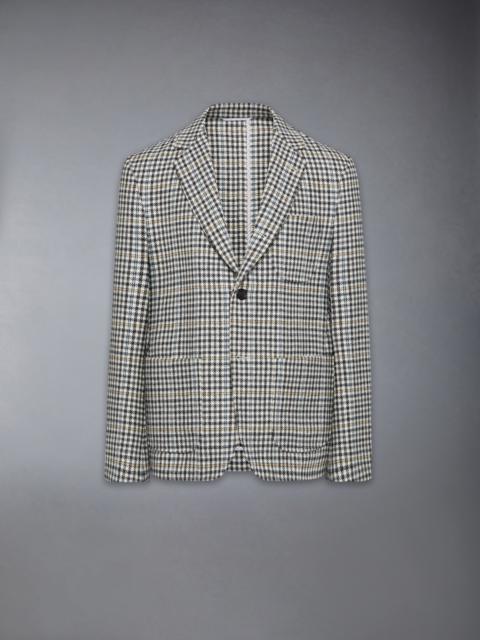 Thom Browne GUNCLUB CHECK HUNTING TWEED UNCONSTRUCTED SPORTCOAT