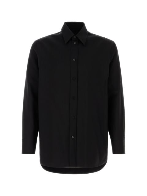 Jil Sander Black wool shirt