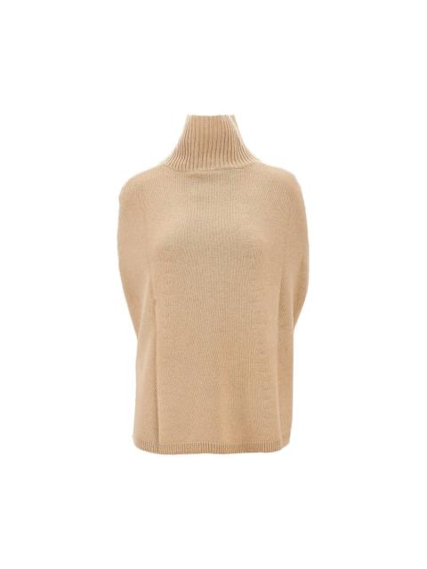 Other Designers Max Mara Weekend Cashmere Cape Beige Women