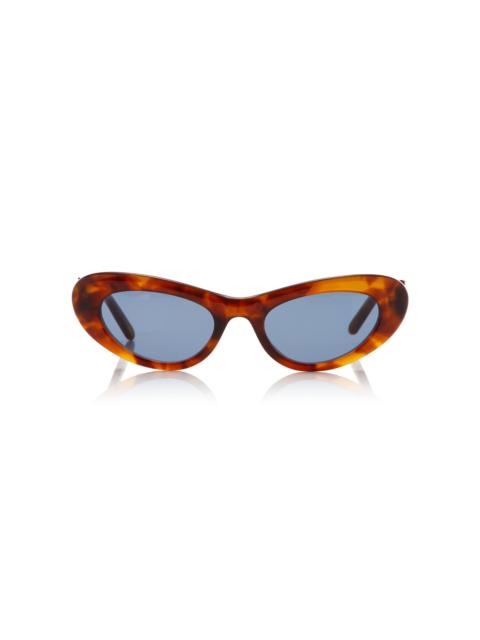 Loewe Tortoiseshell Acetate Sunglasses brown