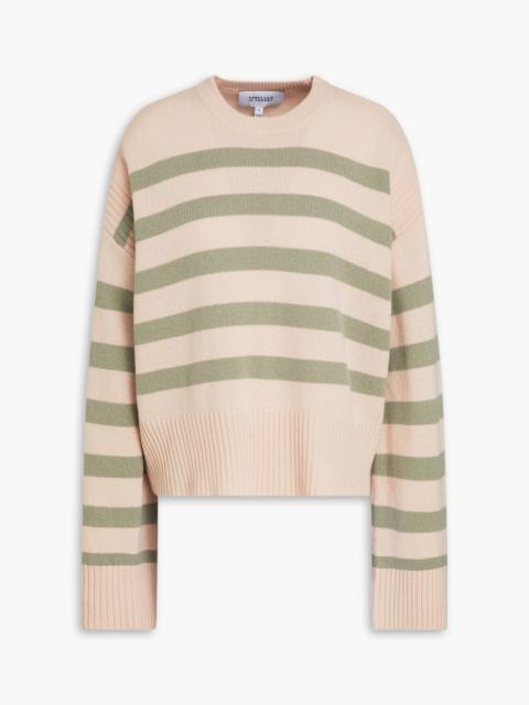 DEREK LAM 10 CROSBY Farah striped wool sweater