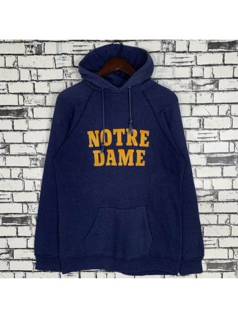 Other Designers Champion × Vintage - Vintage Sportwear Champion Notre Dame Hoodie Sweatshirt