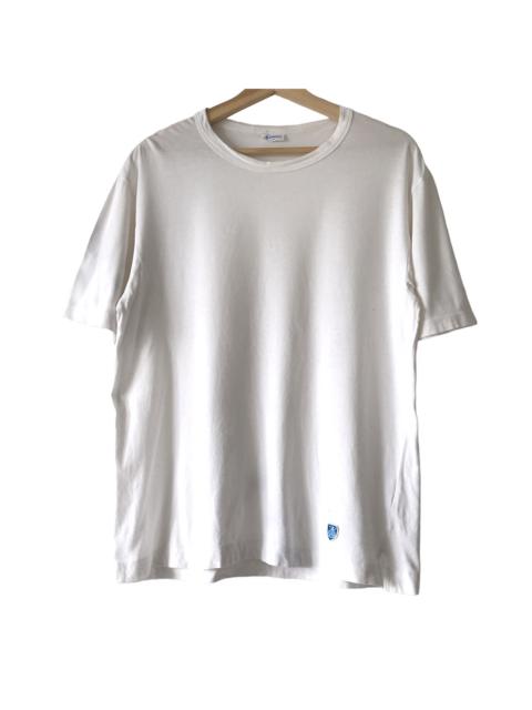 Other Designers Orcival - Orcival France Basic White Naval Logo Tee