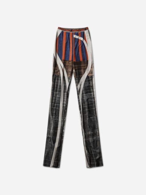 OTTOLINGER Women's Mesh Pants Racing Plaid