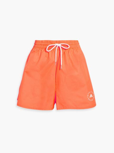 adidas Striped shell shorts