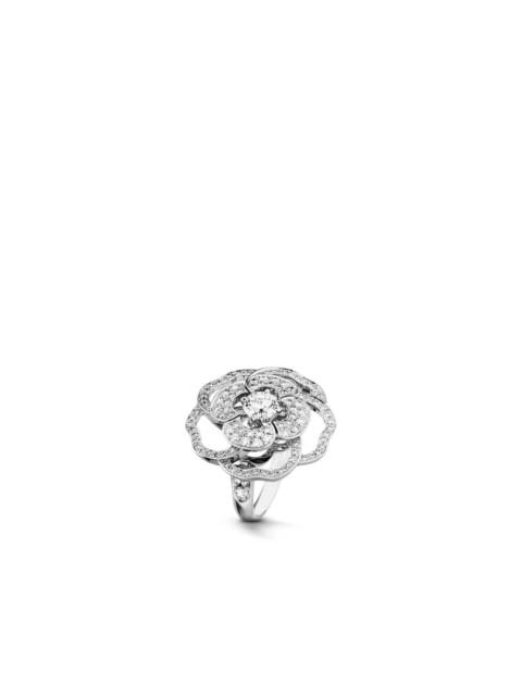 CHANEL Bouton de Camélia ring