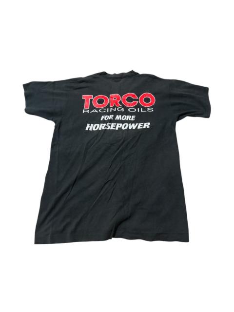 Other Designers Vintage 90s Torco Racing Oil T Shirt Racing