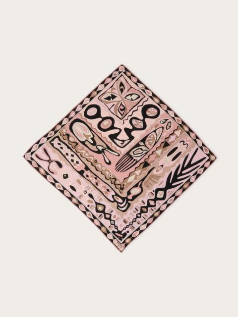 PUCCI ANGOLI PRINT SILK CARRE