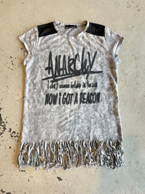 Other Designers Japanese Brand - Y2K Baby Burn Punk Riot Poem Sleeveless