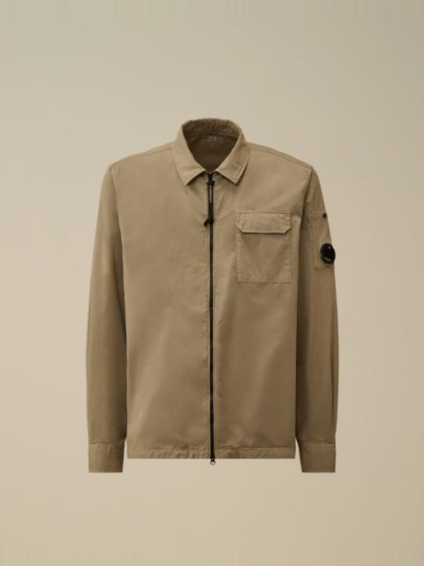 C.P. Company Organic Gabardine Zipped Overshirt
