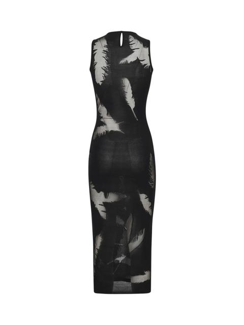 Alexander McQueen Feathr Intrs Pncl Dr