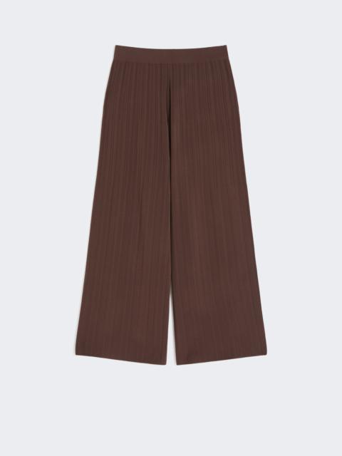 WEEKEND Max Mara SUPERBO Viscose yarn trousers