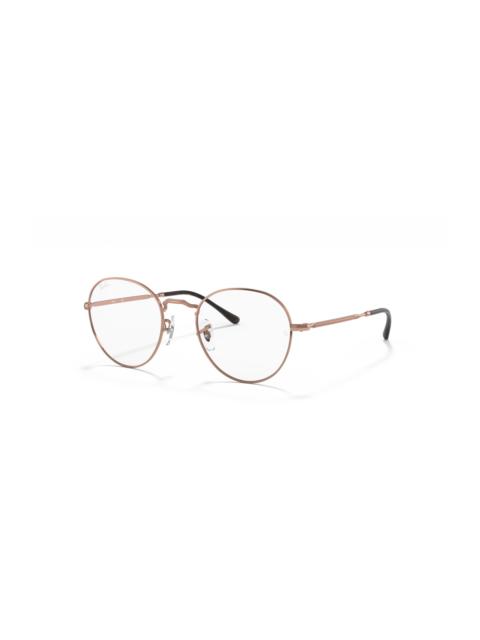 Ray-Ban Ray-Ban 49mm Phantos optical glasses in Copper at Nordstrom
