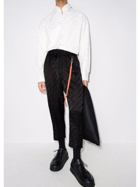 Song for the Mute Tapered Trousers Black