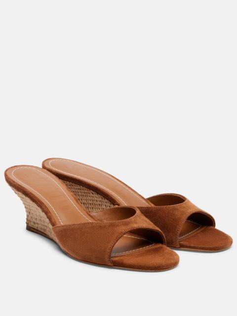 STAUD Brigitte 100 suede wedges