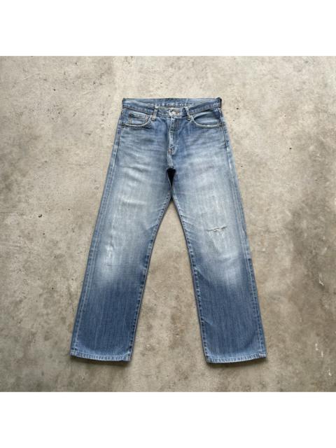Other Designers W31 Vintage Japanese Distressed Denim Faded Jeans Pants