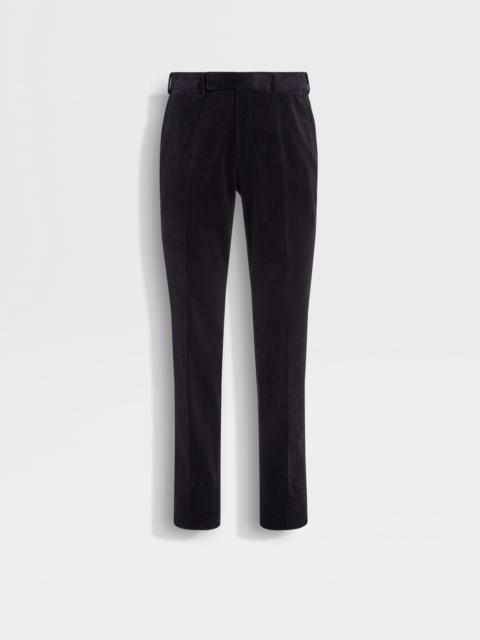 ZEGNA NAVY BLUE CASHCO PANTS