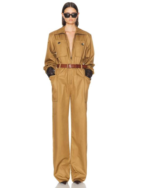 SAINT LAURENT Long Sleeve Jumpsuit