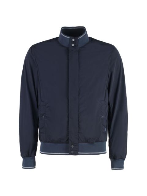 high neck bomber jacket