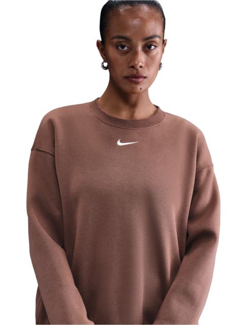 Nike Nike Womens Nike NSW Phoenix Fleece OS Long Crew