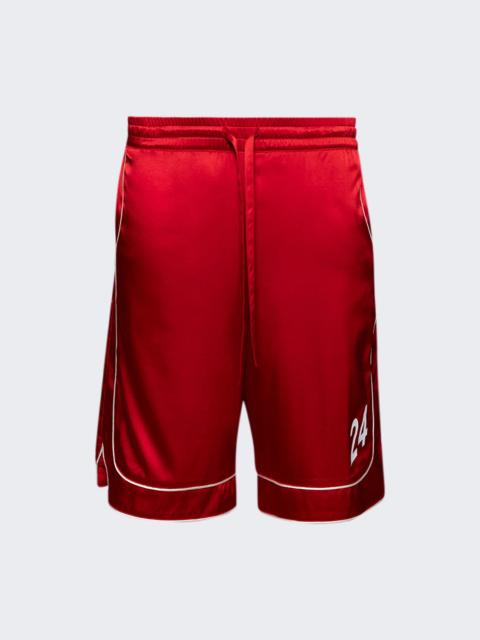 NAHMIAS Basketball Shorts Cherry