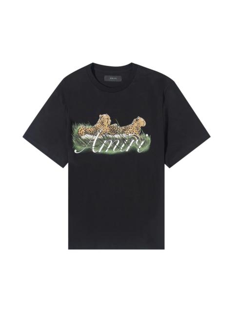 AMIRI Amiri Cheetah Logo Tee 'Black'