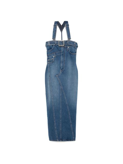 Jean Paul Gaultier The denim overall dress