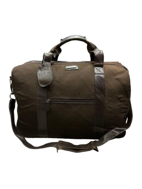 VINTAGE GUCCI TRAVEL DUFFLE BAG