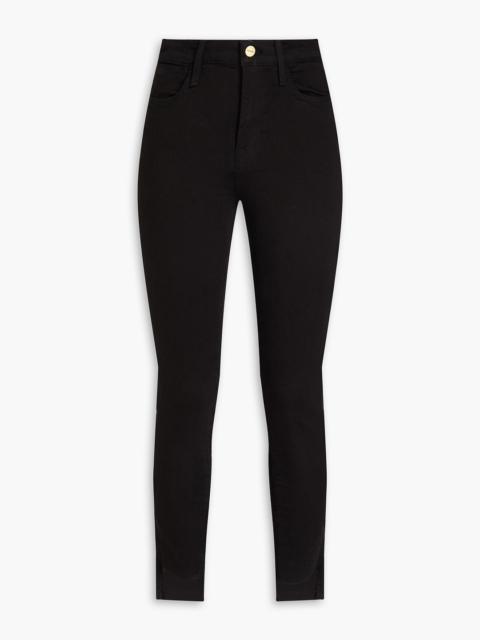 FRAME Le High high-rise skinny jeans