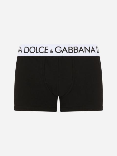 Dolce & Gabbana Two-way-stretch cotton jersey regular-fit boxers