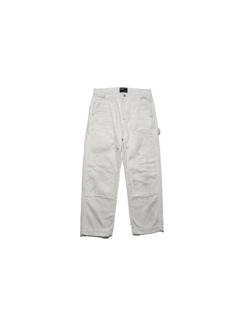 Enfants Riches Déprimés DOUBLE KNEE PAINT PANTS (WHITE)