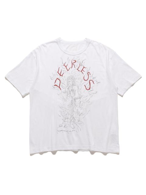 visvim Jumbo Tee S/S Peerless Acala White