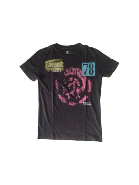Diesel Diesel Black Graphic Punk Like Woman Tees