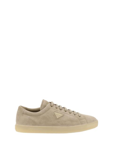 Prada Prada Men Suede Sneakers