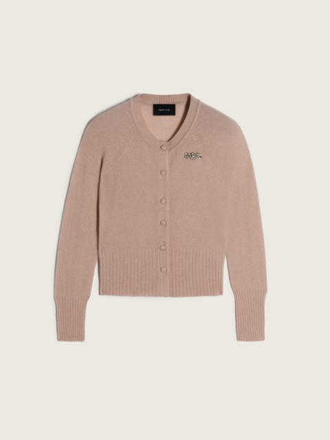 Simone Rocha Embellished Relaxed Cashmere Cardigan