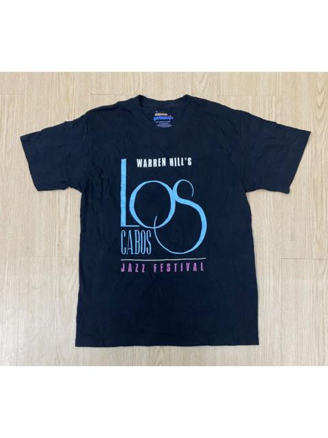 Other Designers Band Tees × Vintage - WARREN HILL’s Los Cabos Jazz Festival VIP Shirt Design