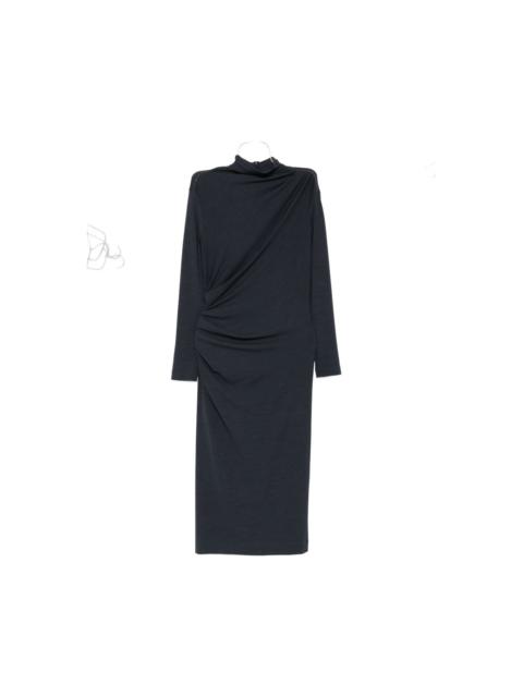 Brunello Cucinelli Wool Blend Midi Dress