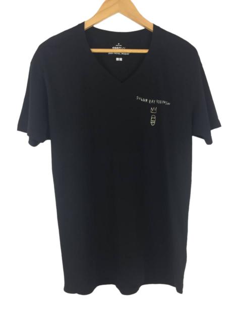 Other Designers Uniqlo - JMB Sugar Ray Robinson Logo V neck Tshirt