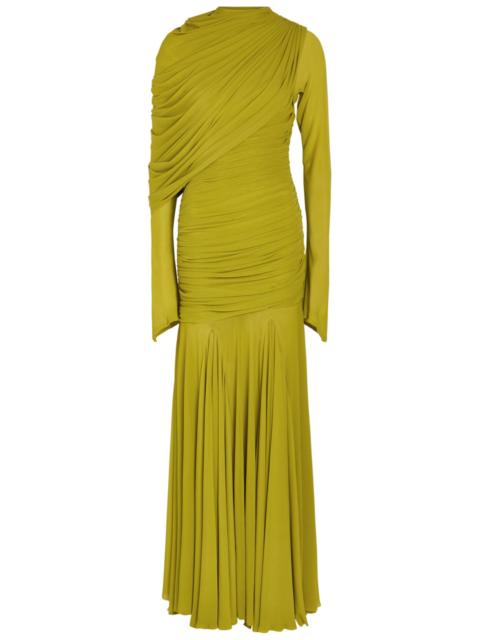 winslow pleated midi dress Winslow Pleated Midi Dress | Dark Brown