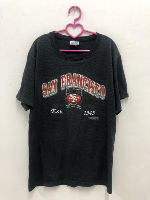 Other Designers Rare 90s Vintage SAN FRANCISCO 49ERS Trench NFL Shirt