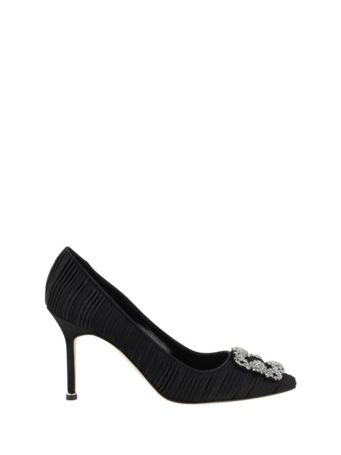 Manolo Blahnik Manolo Blahnik Women Satin Hangisi Pumps