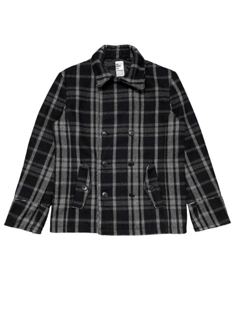 Other Designers Japanese Brand - Semantics Design Checked Wool Coat